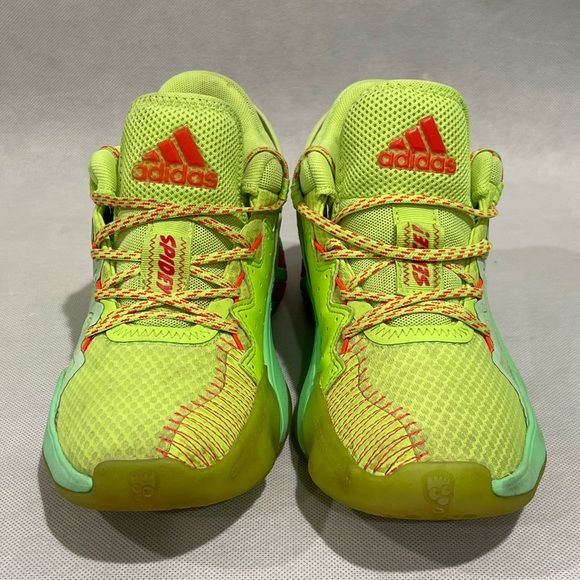 Adidas D.O.N Issue #2 Marvel Spidey Sense Shoes - Size 4 - Picture 2 of 8